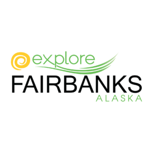 Explore Fairbanks Logo White Circle 300x300