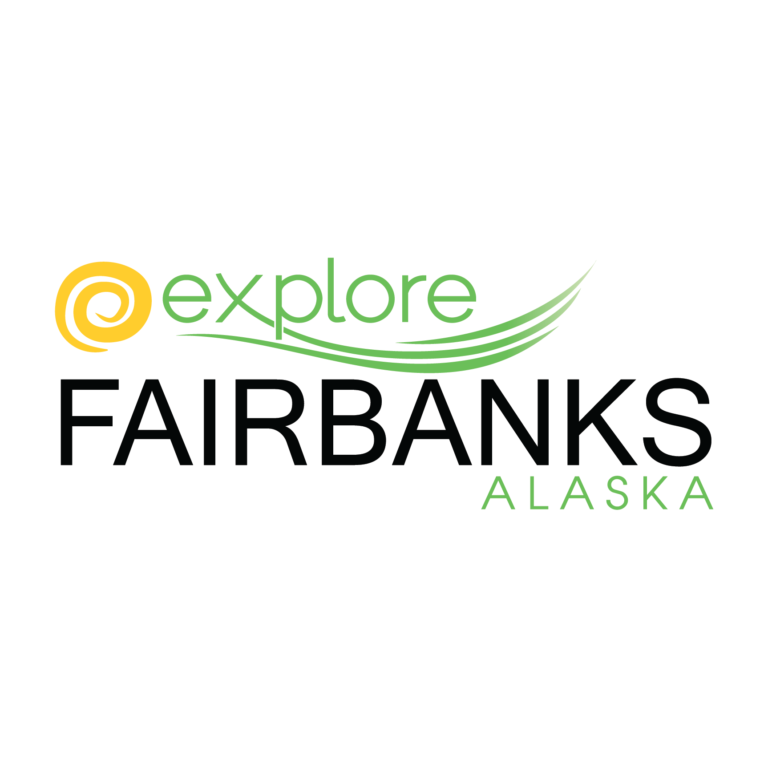 Explore Fairbanks Logo White Circle 768x768